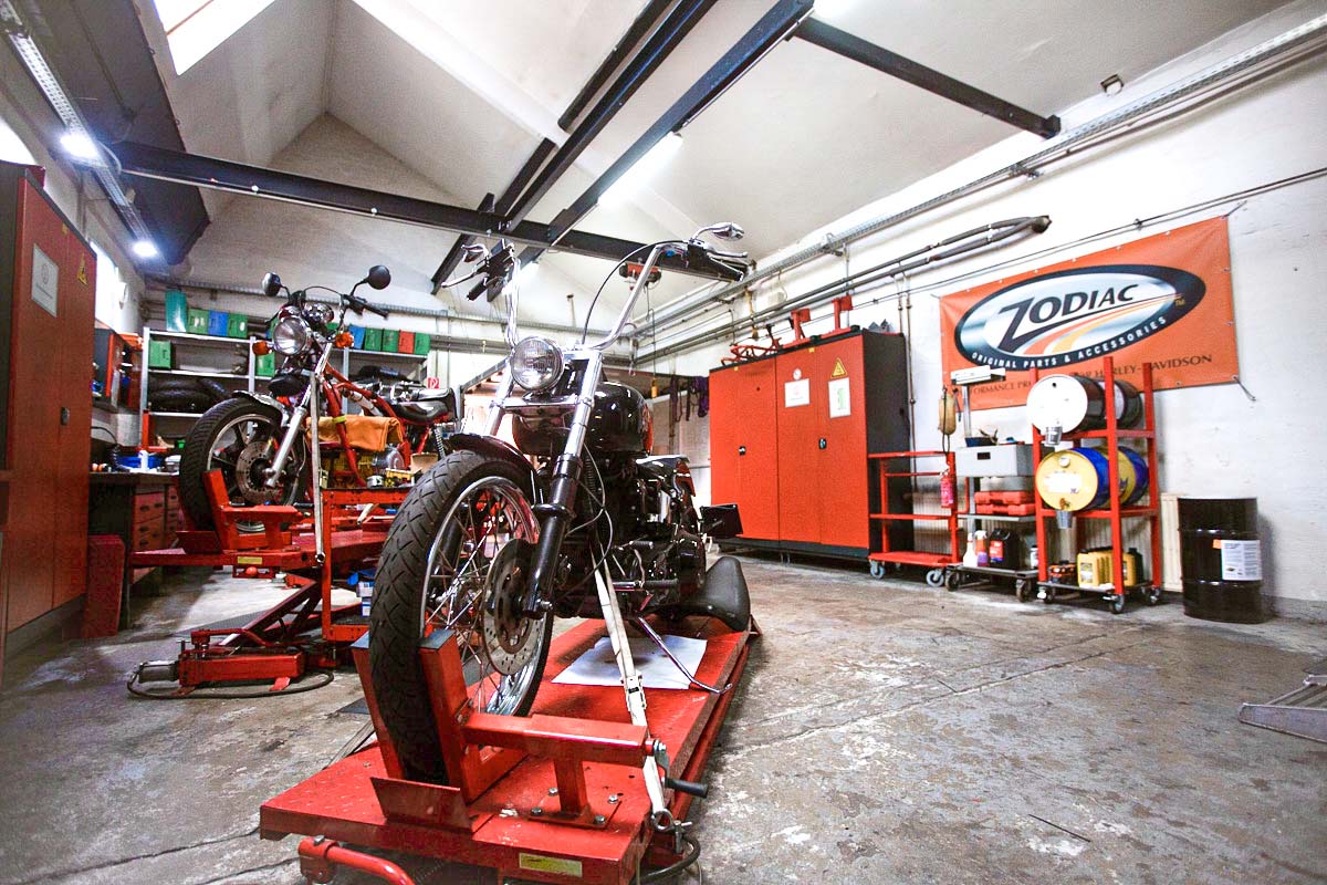 Unser Motorrad-Service